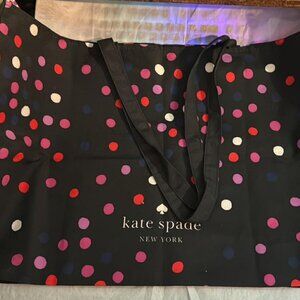 Kate Spade polka Dot Canvas Tote - NEW